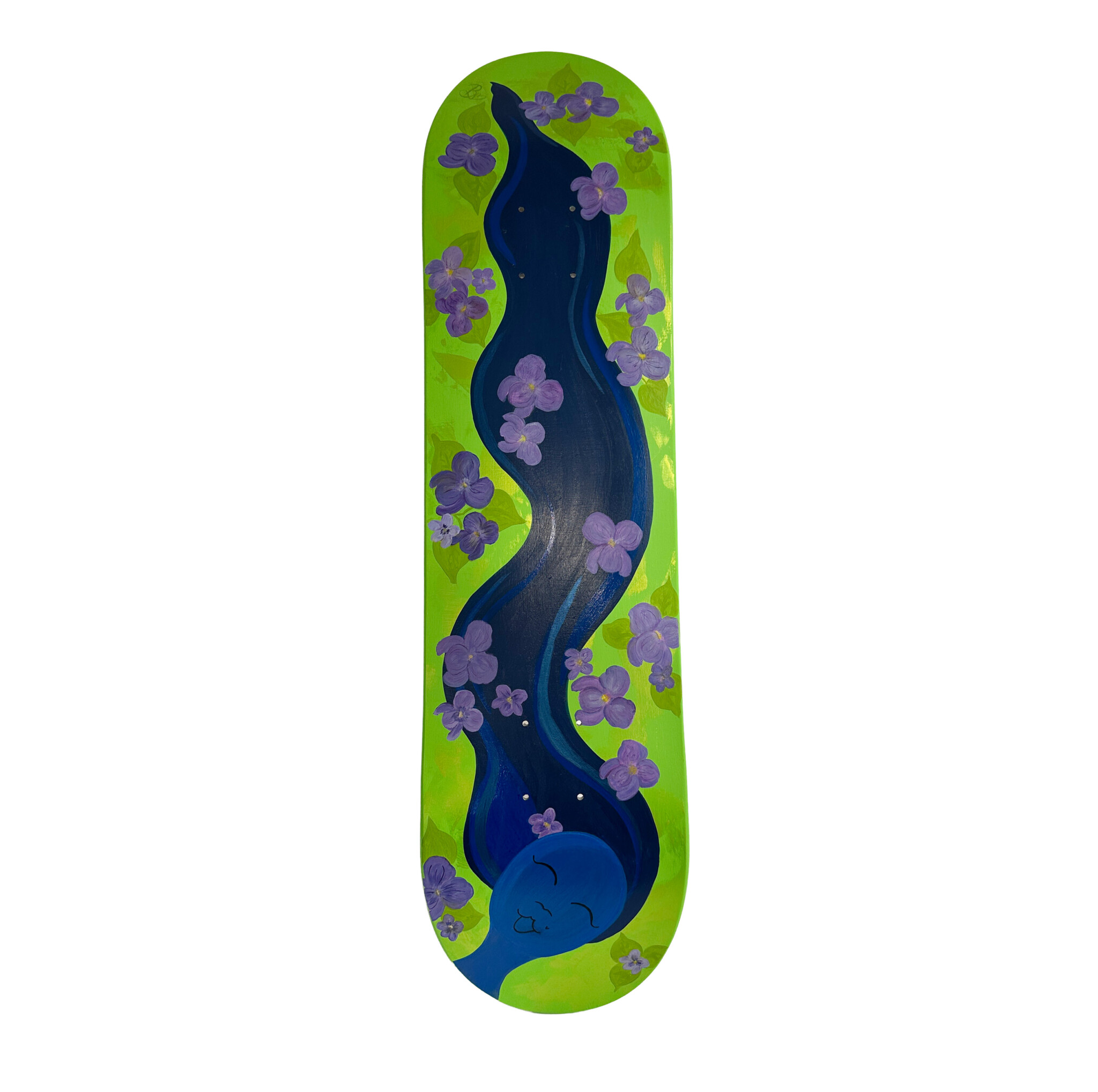 Blue Violet Skateboard - Image 2