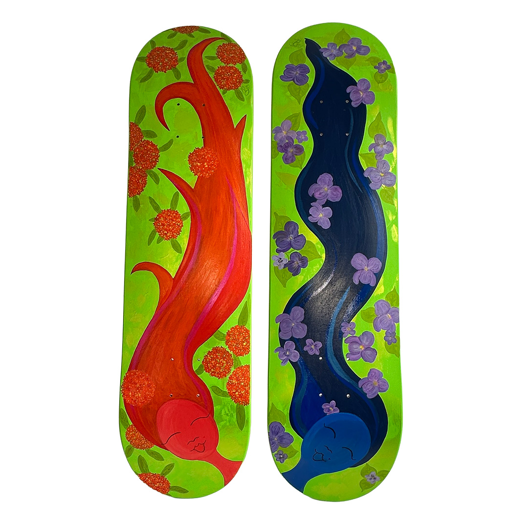 Blue Violet Skateboard - Image 5