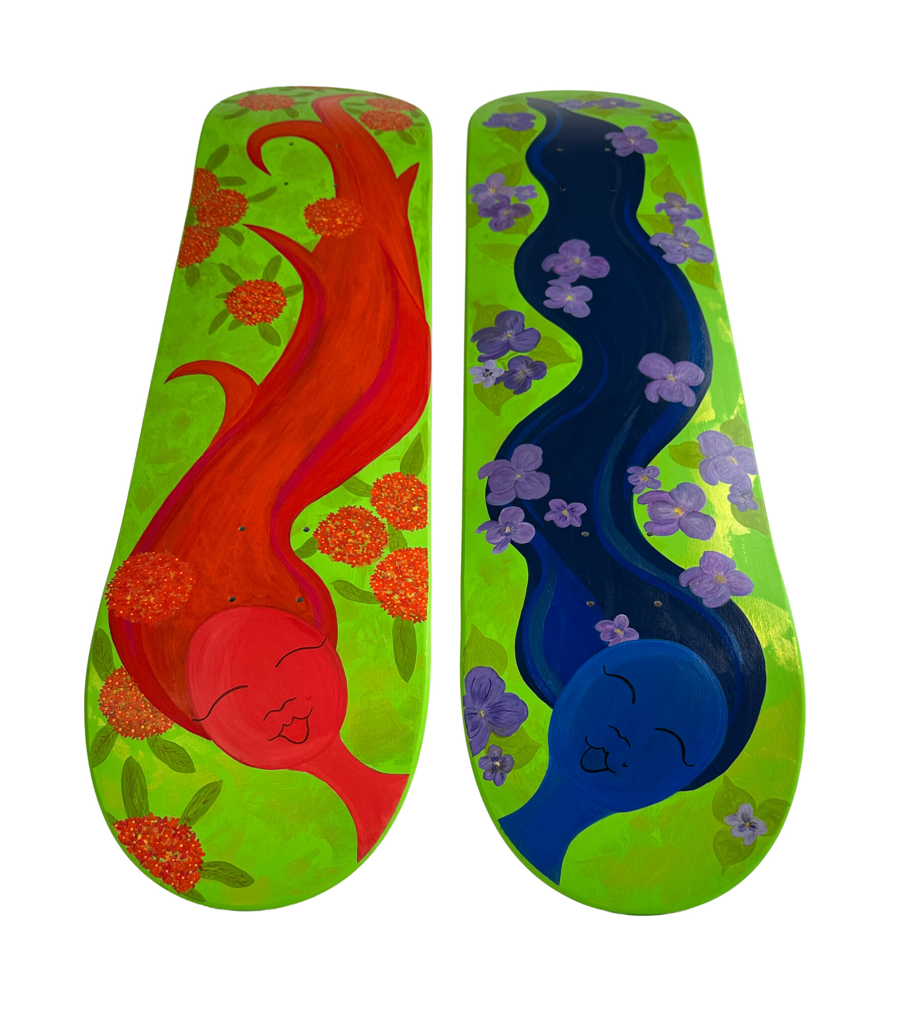 Blue Violet Skateboard - Image 4